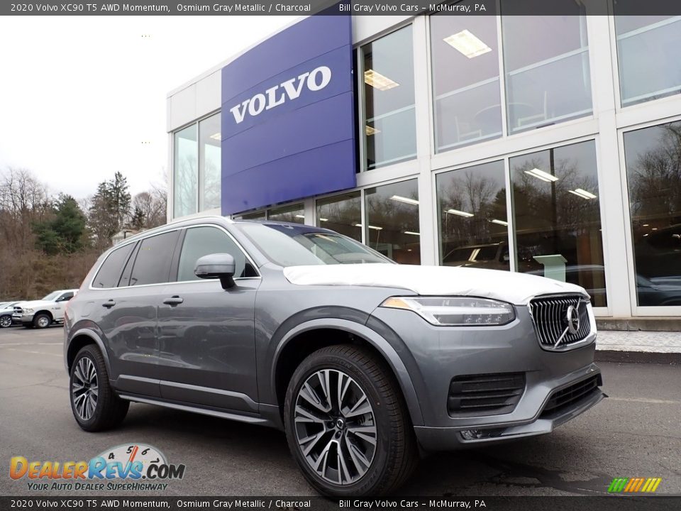 Front 3/4 View of 2020 Volvo XC90 T5 AWD Momentum Photo #1
