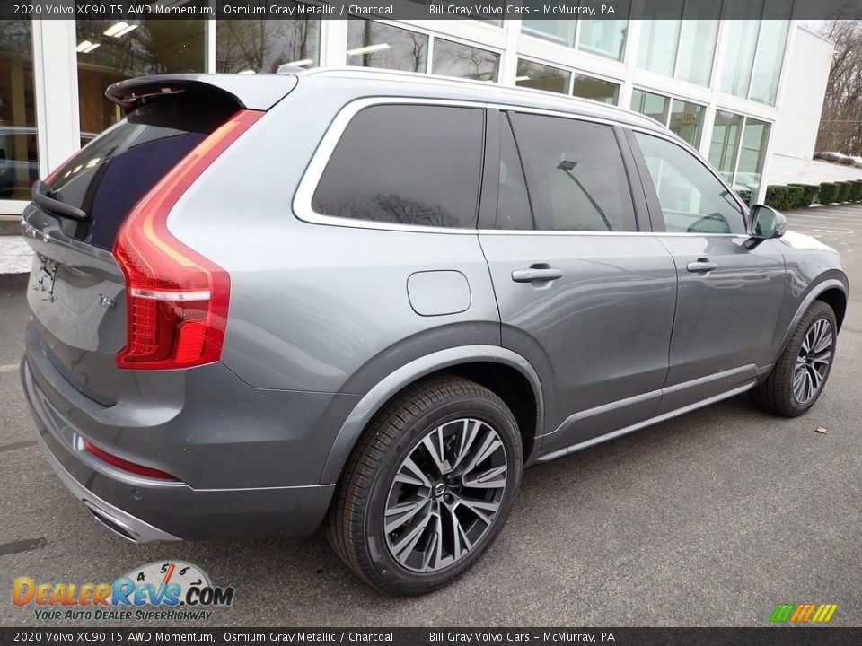 2020 Volvo XC90 T5 AWD Momentum Osmium Gray Metallic / Charcoal Photo #2