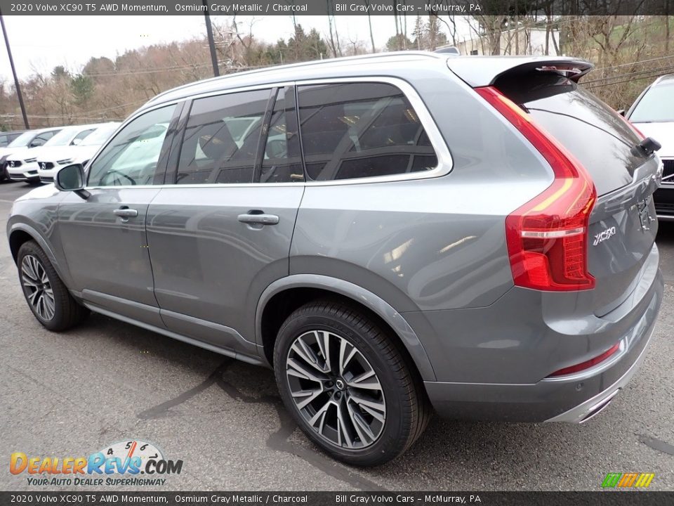 2020 Volvo XC90 T5 AWD Momentum Osmium Gray Metallic / Charcoal Photo #4