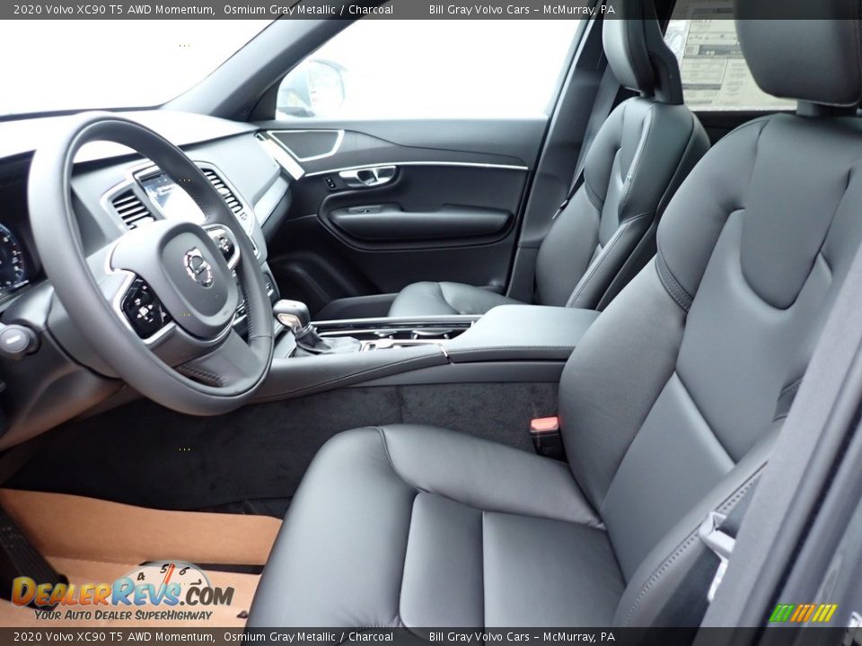 Front Seat of 2020 Volvo XC90 T5 AWD Momentum Photo #7