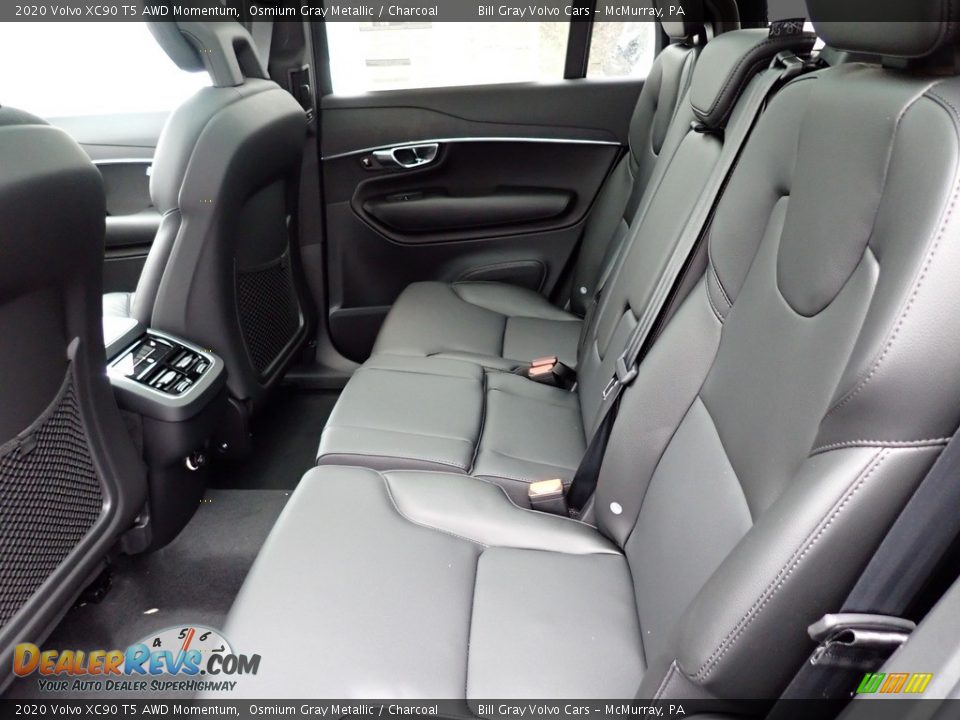 Rear Seat of 2020 Volvo XC90 T5 AWD Momentum Photo #8