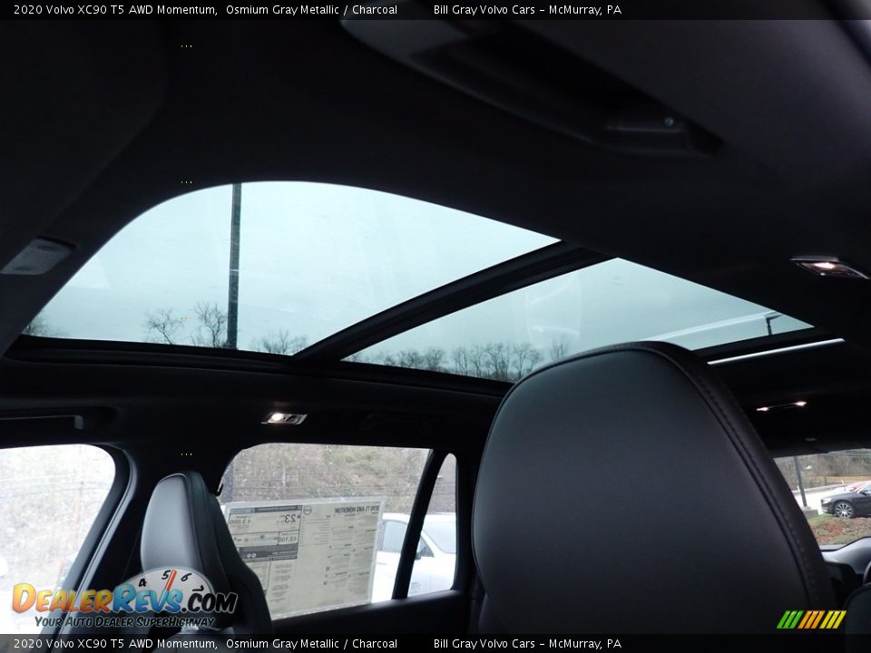 2020 Volvo XC90 T5 AWD Momentum Osmium Gray Metallic / Charcoal Photo #12