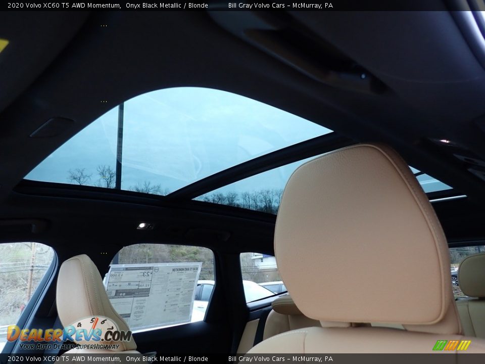 Sunroof of 2020 Volvo XC60 T5 AWD Momentum Photo #12