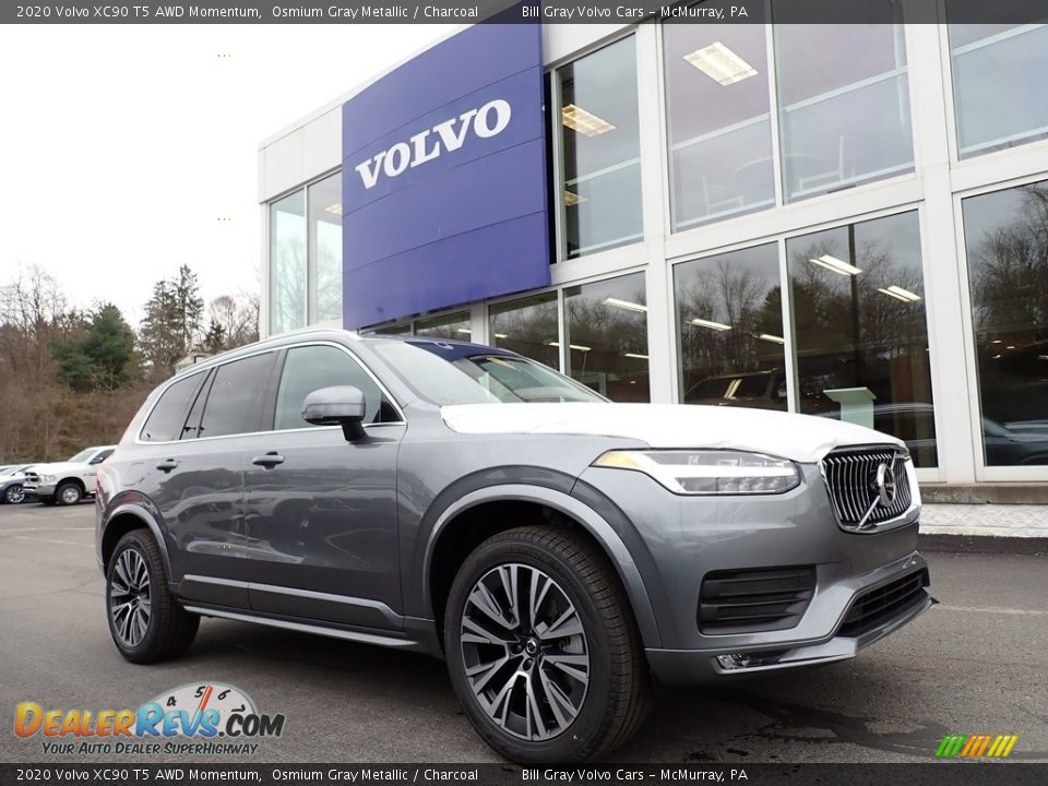 2020 Volvo XC90 T5 AWD Momentum Osmium Gray Metallic / Charcoal Photo #1