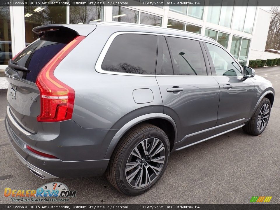 2020 Volvo XC90 T5 AWD Momentum Osmium Gray Metallic / Charcoal Photo #2