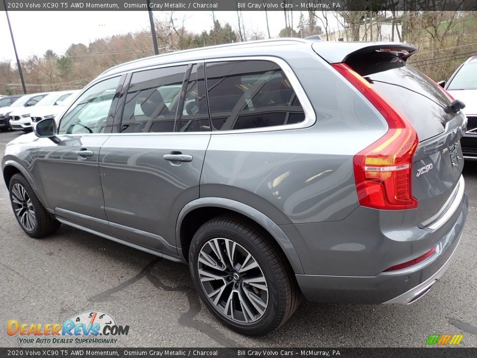 2020 Volvo XC90 T5 AWD Momentum Osmium Gray Metallic / Charcoal Photo #4