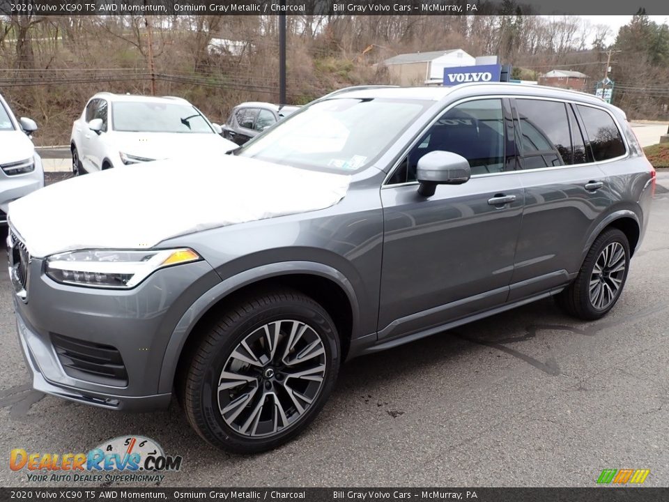 2020 Volvo XC90 T5 AWD Momentum Osmium Gray Metallic / Charcoal Photo #5