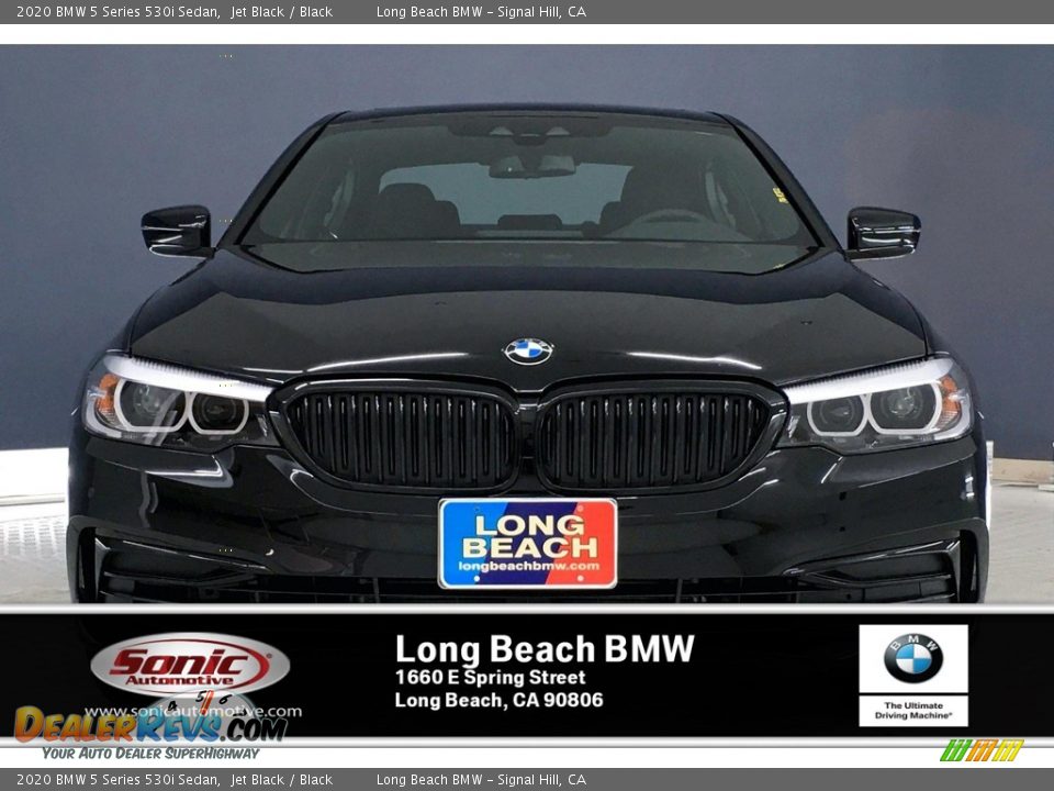 2020 BMW 5 Series 530i Sedan Jet Black / Black Photo #2