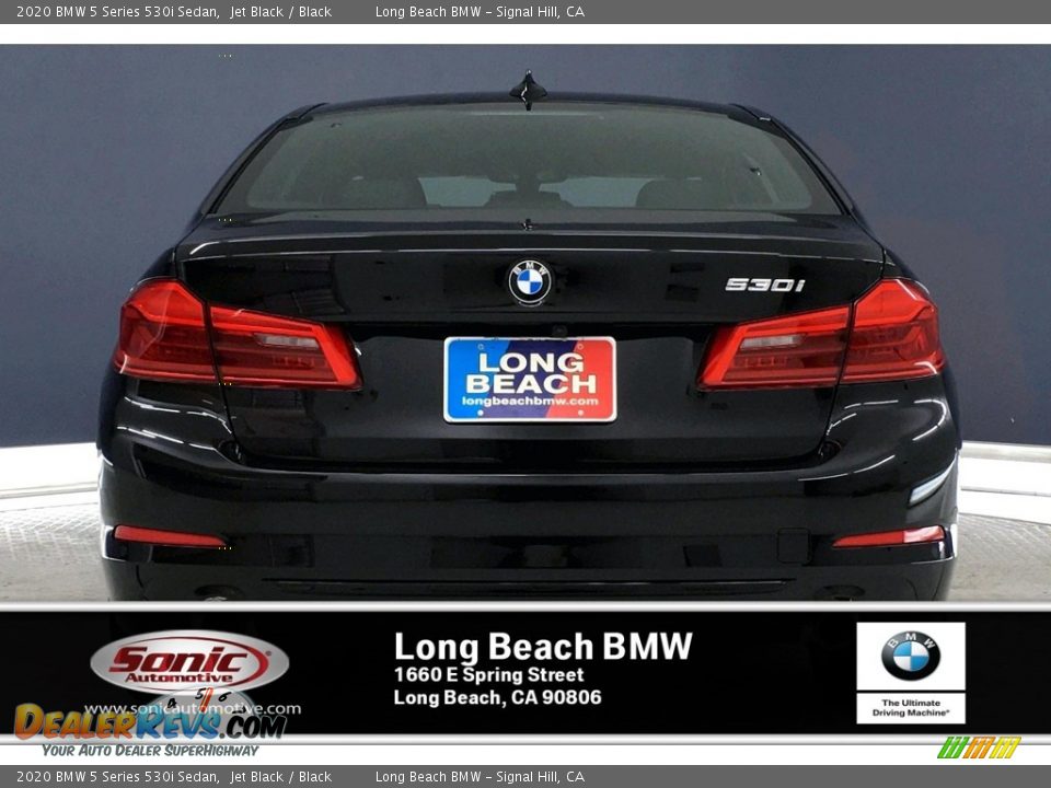 2020 BMW 5 Series 530i Sedan Jet Black / Black Photo #4