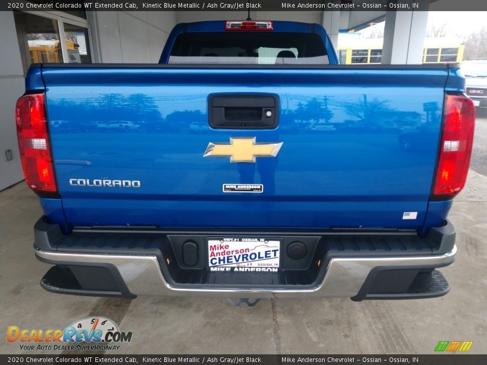 2020 Chevrolet Colorado WT Extended Cab Kinetic Blue Metallic / Ash Gray/Jet Black Photo #5