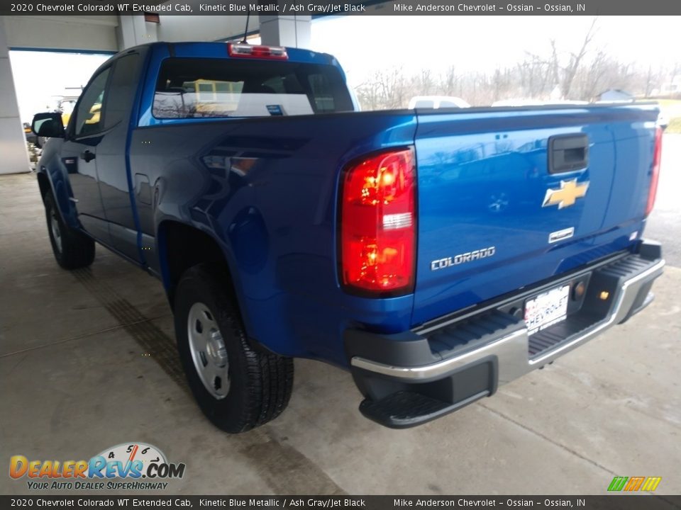2020 Chevrolet Colorado WT Extended Cab Kinetic Blue Metallic / Ash Gray/Jet Black Photo #6