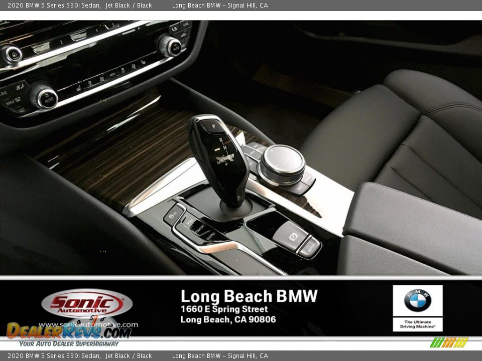 2020 BMW 5 Series 530i Sedan Jet Black / Black Photo #8