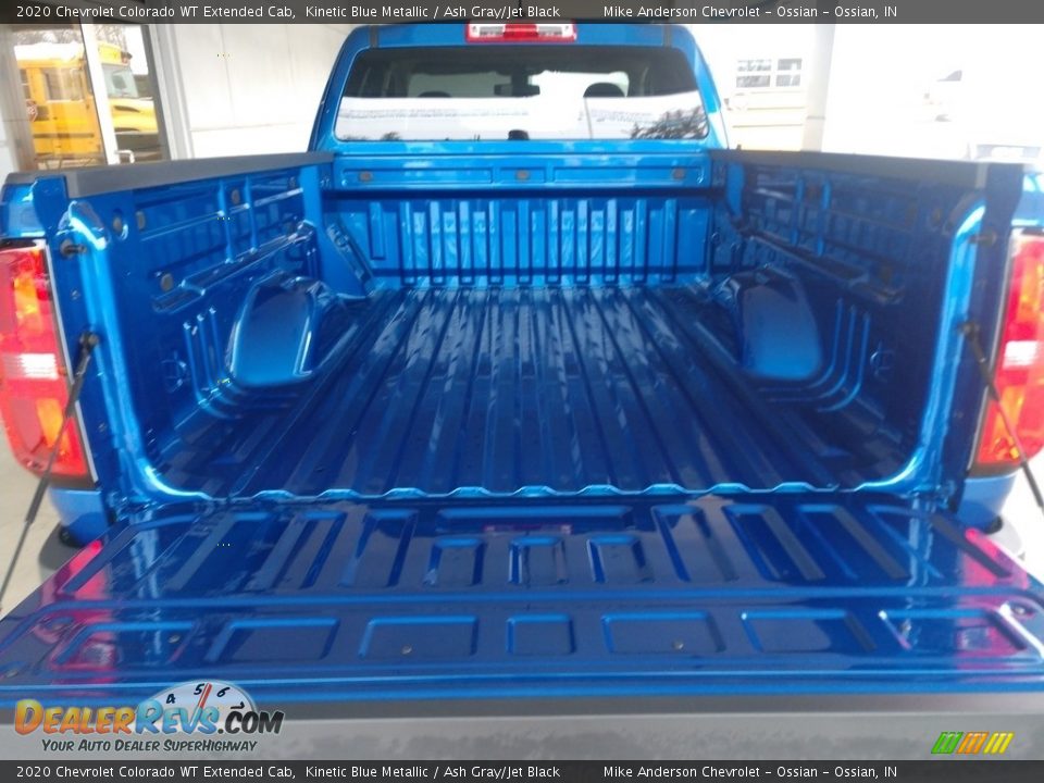 2020 Chevrolet Colorado WT Extended Cab Kinetic Blue Metallic / Ash Gray/Jet Black Photo #9