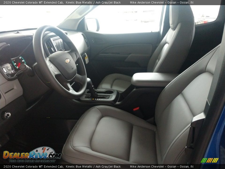 2020 Chevrolet Colorado WT Extended Cab Kinetic Blue Metallic / Ash Gray/Jet Black Photo #10