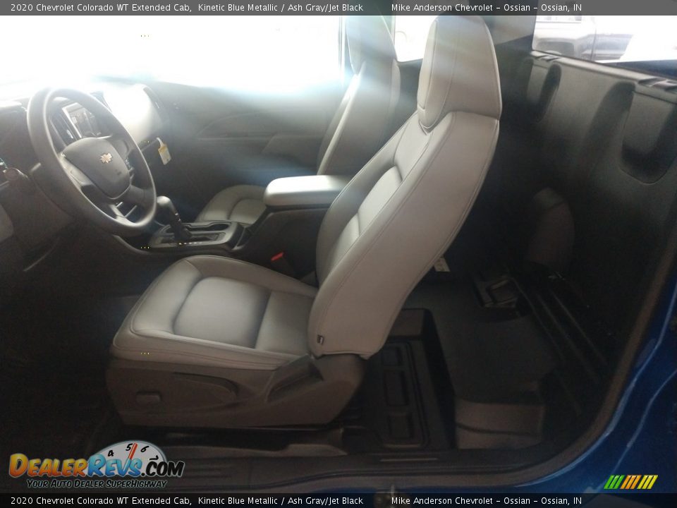 2020 Chevrolet Colorado WT Extended Cab Kinetic Blue Metallic / Ash Gray/Jet Black Photo #11