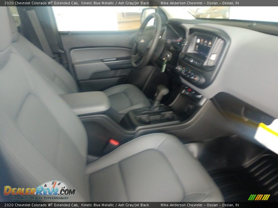 2020 Chevrolet Colorado WT Extended Cab Kinetic Blue Metallic / Ash Gray/Jet Black Photo #12