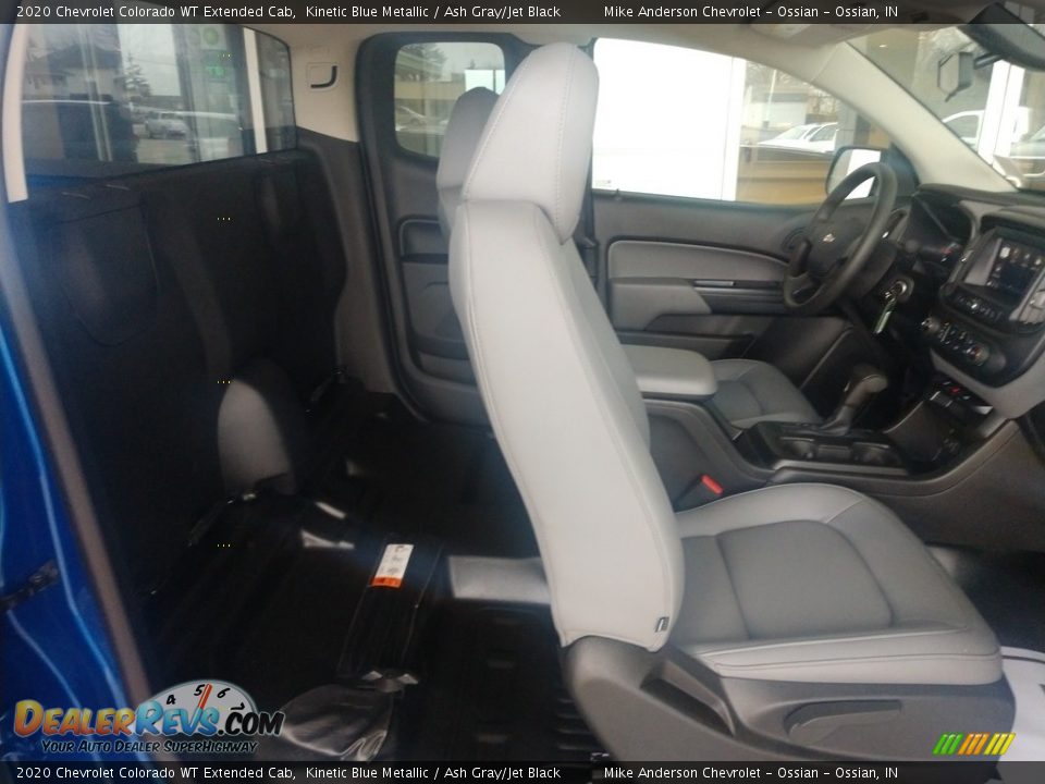 2020 Chevrolet Colorado WT Extended Cab Kinetic Blue Metallic / Ash Gray/Jet Black Photo #13