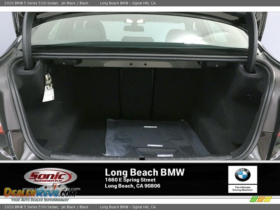 2020 BMW 5 Series 530i Sedan Jet Black / Black Photo #12