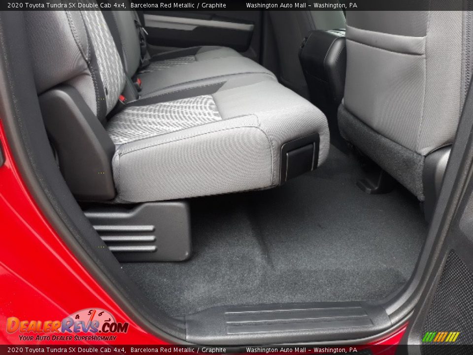 2020 Toyota Tundra SX Double Cab 4x4 Barcelona Red Metallic / Graphite Photo #18