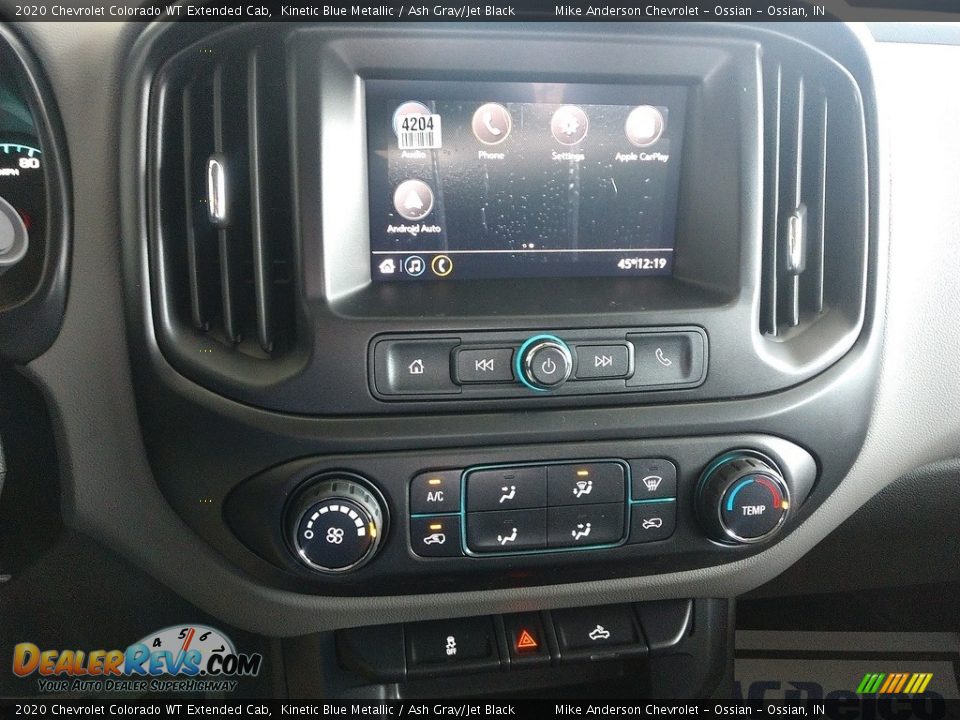 2020 Chevrolet Colorado WT Extended Cab Kinetic Blue Metallic / Ash Gray/Jet Black Photo #16