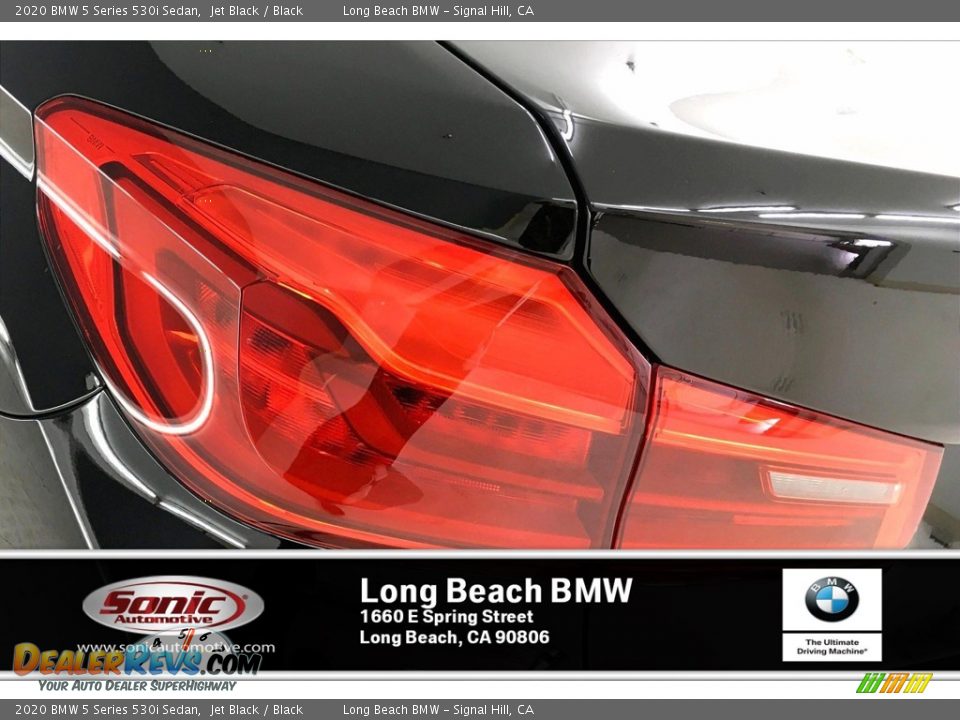 2020 BMW 5 Series 530i Sedan Jet Black / Black Photo #15