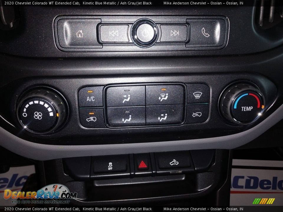 2020 Chevrolet Colorado WT Extended Cab Kinetic Blue Metallic / Ash Gray/Jet Black Photo #17