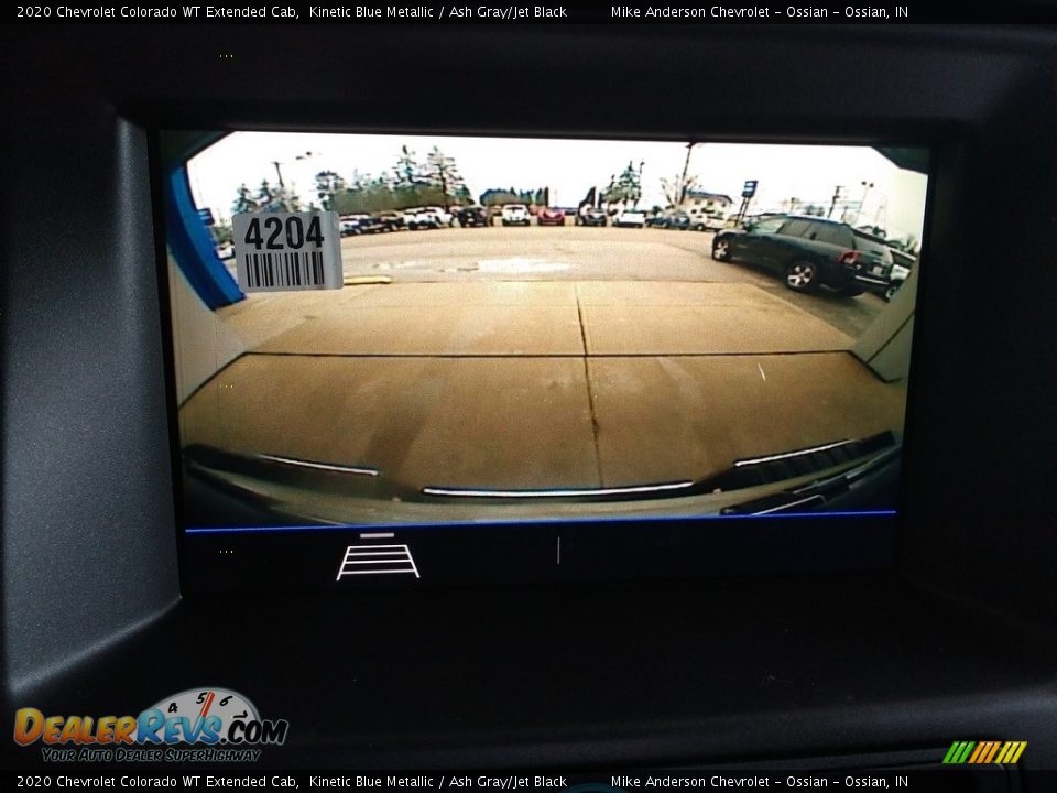 2020 Chevrolet Colorado WT Extended Cab Kinetic Blue Metallic / Ash Gray/Jet Black Photo #18