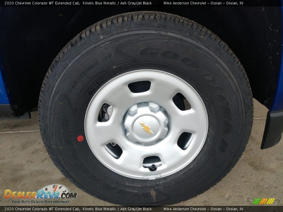 2020 Chevrolet Colorado WT Extended Cab Kinetic Blue Metallic / Ash Gray/Jet Black Photo #20