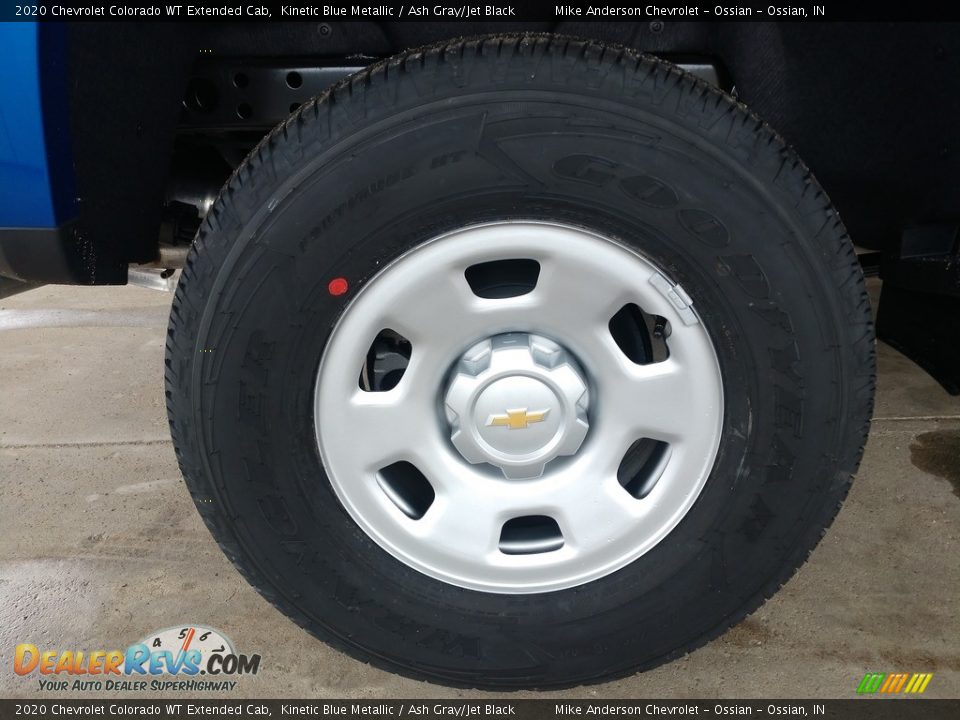 2020 Chevrolet Colorado WT Extended Cab Kinetic Blue Metallic / Ash Gray/Jet Black Photo #21