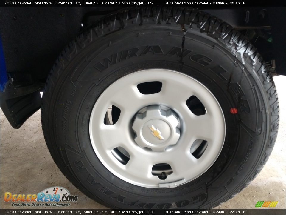 2020 Chevrolet Colorado WT Extended Cab Kinetic Blue Metallic / Ash Gray/Jet Black Photo #22