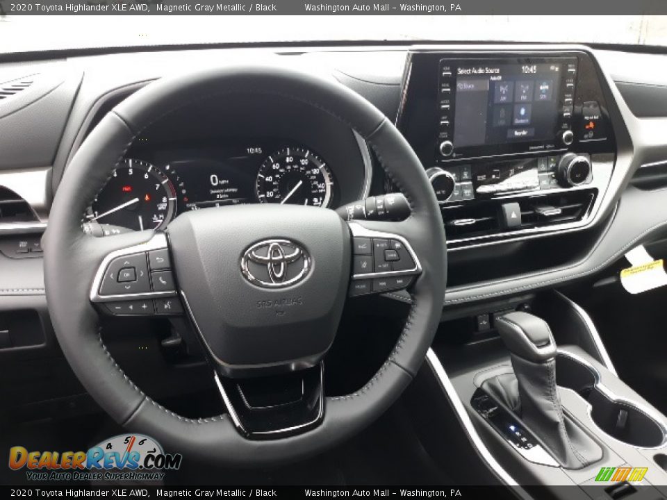 2020 Toyota Highlander XLE AWD Magnetic Gray Metallic / Black Photo #3