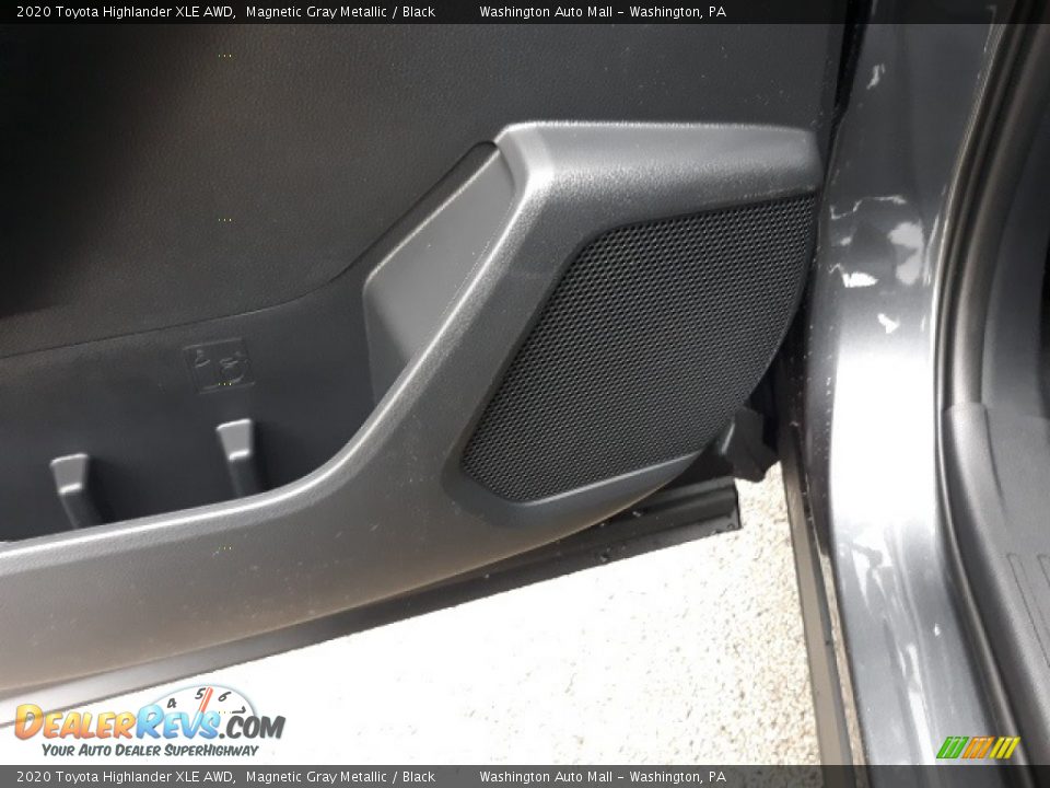 2020 Toyota Highlander XLE AWD Magnetic Gray Metallic / Black Photo #15