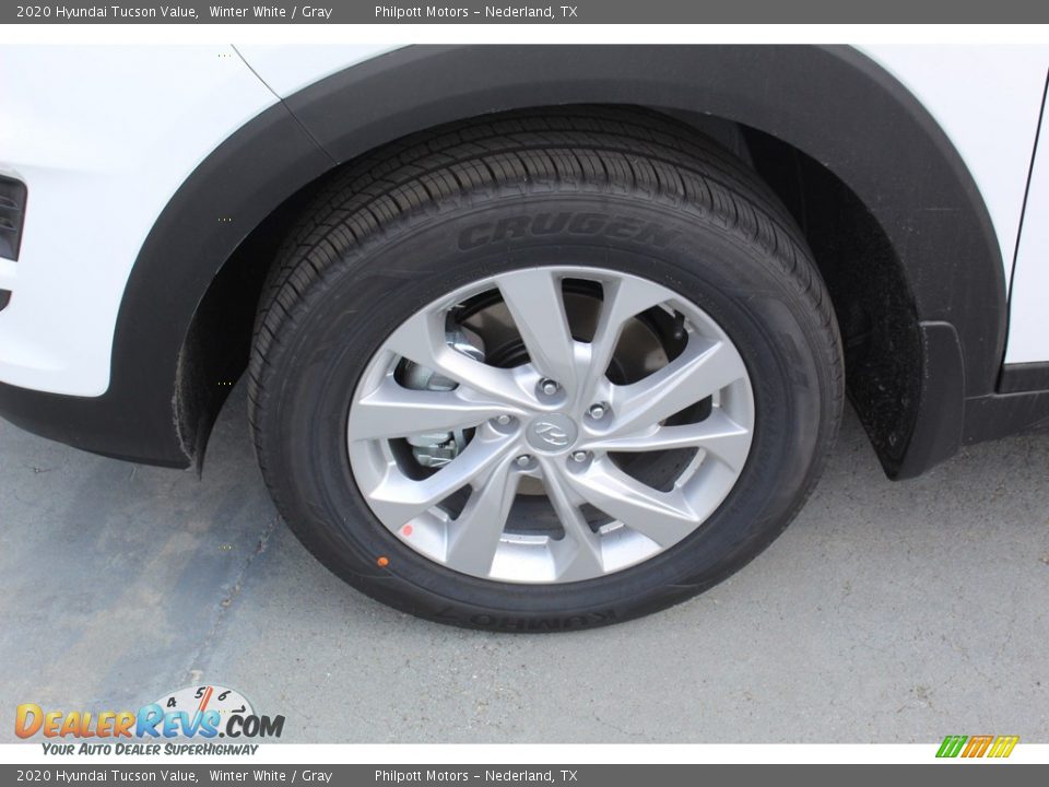 2020 Hyundai Tucson Value Winter White / Gray Photo #5
