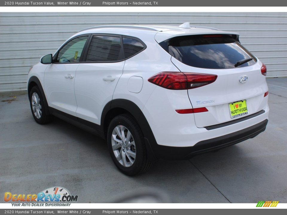 2020 Hyundai Tucson Value Winter White / Gray Photo #6