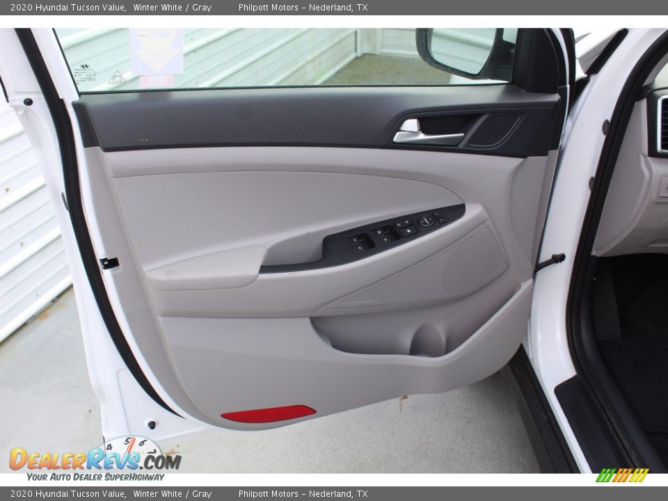 2020 Hyundai Tucson Value Winter White / Gray Photo #9