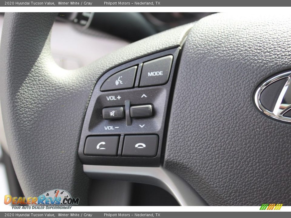 2020 Hyundai Tucson Value Winter White / Gray Photo #11