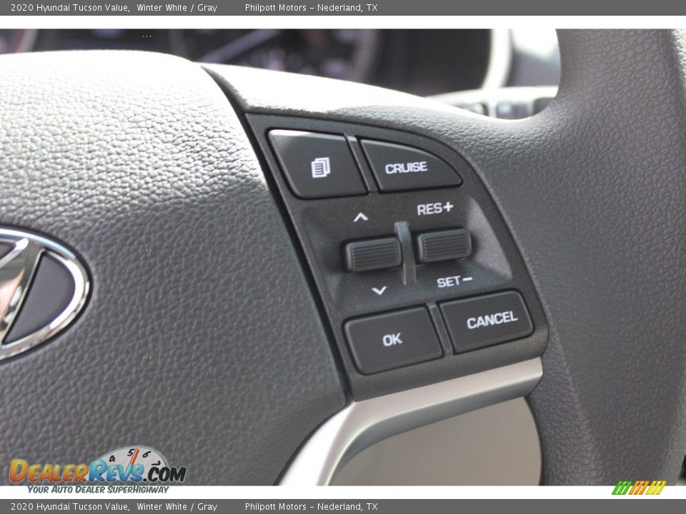 2020 Hyundai Tucson Value Winter White / Gray Photo #12