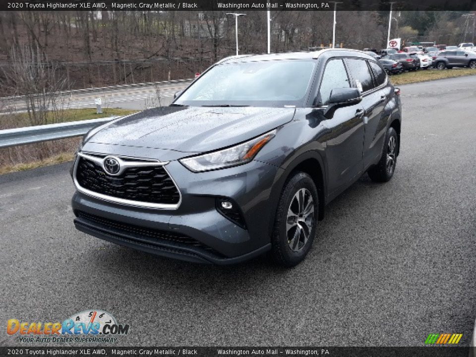 2020 Toyota Highlander XLE AWD Magnetic Gray Metallic / Black Photo #27