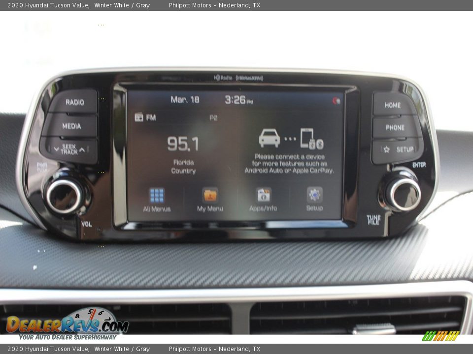 2020 Hyundai Tucson Value Winter White / Gray Photo #15