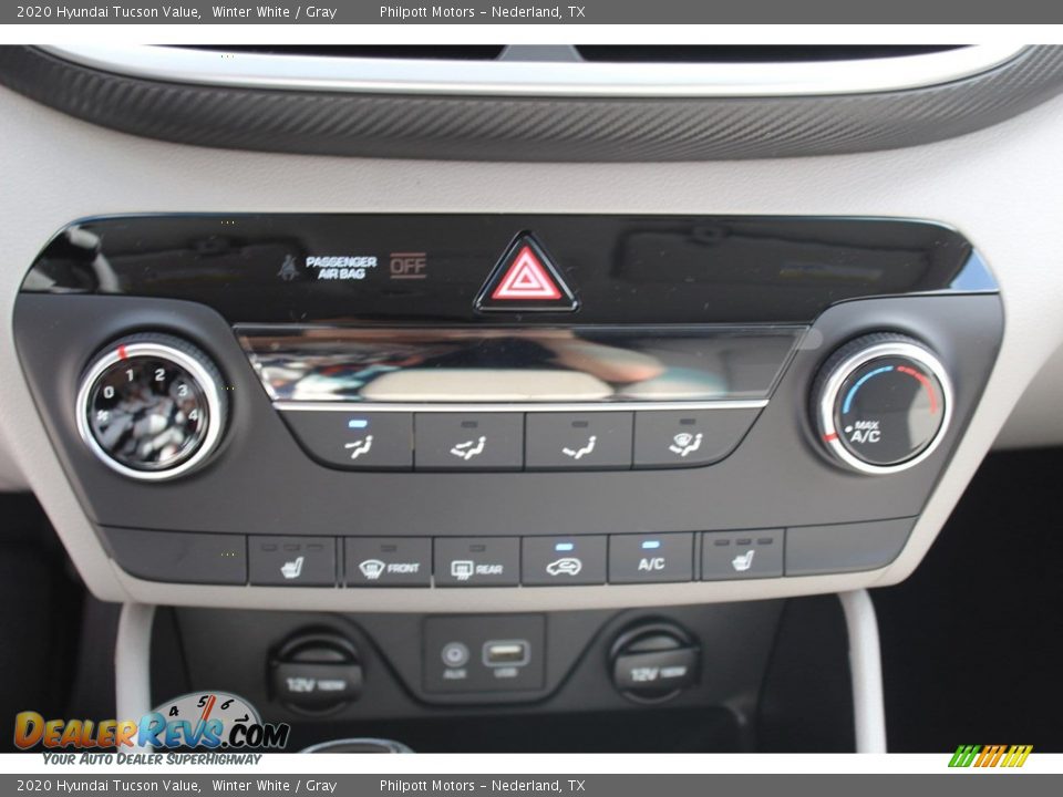 2020 Hyundai Tucson Value Winter White / Gray Photo #16