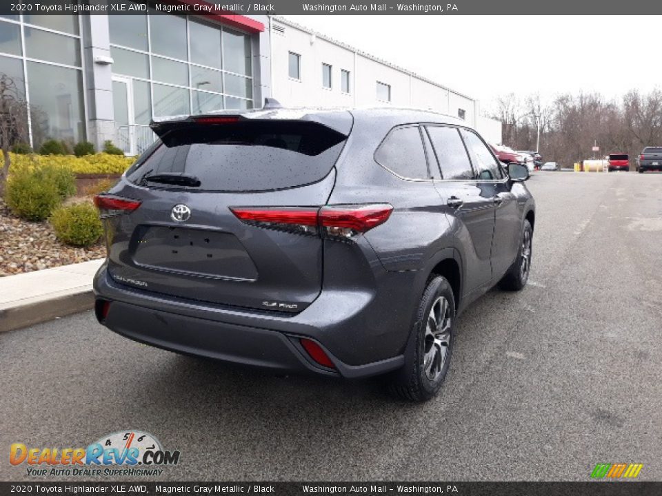 2020 Toyota Highlander XLE AWD Magnetic Gray Metallic / Black Photo #29