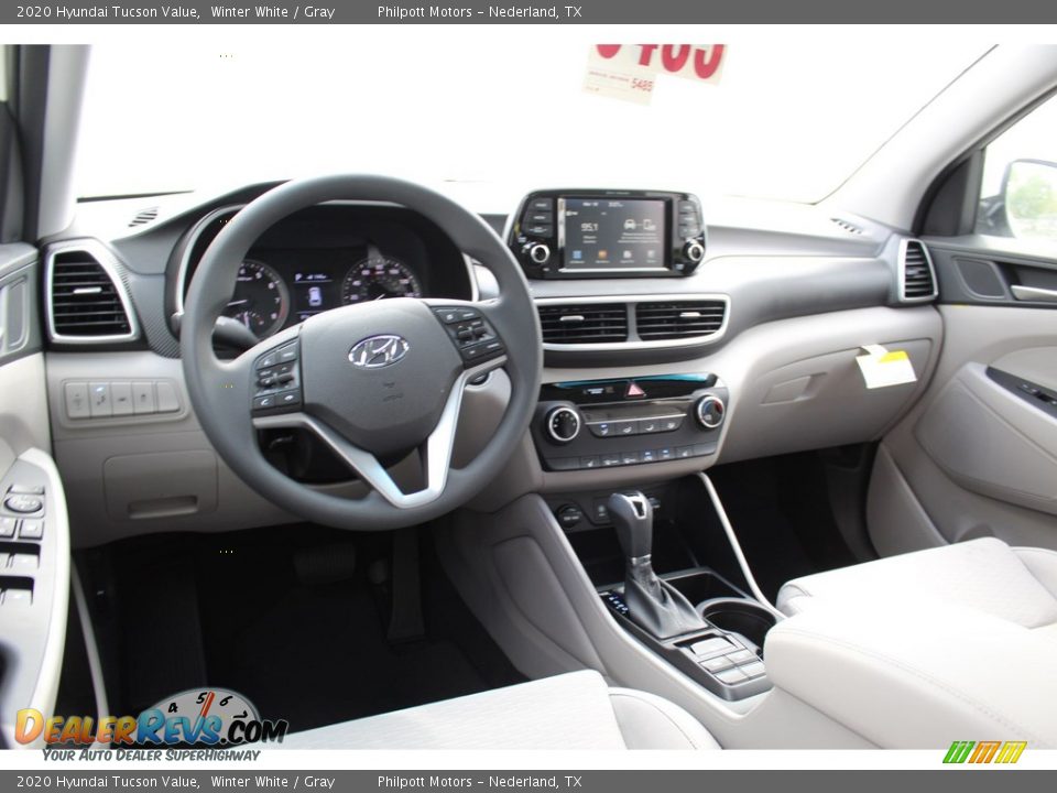 2020 Hyundai Tucson Value Winter White / Gray Photo #21