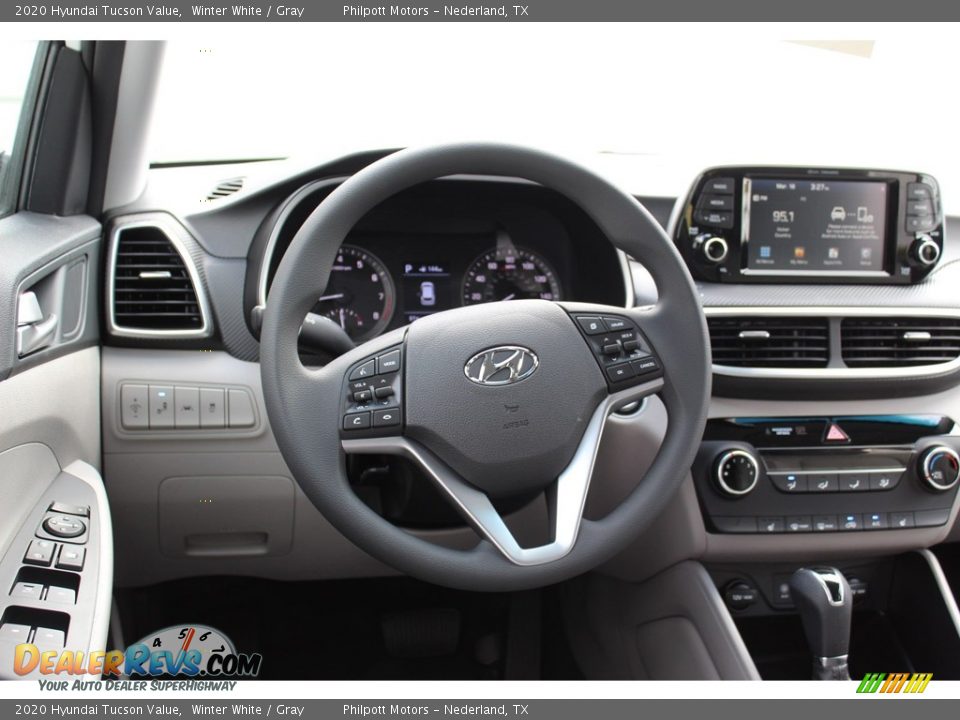 2020 Hyundai Tucson Value Winter White / Gray Photo #22