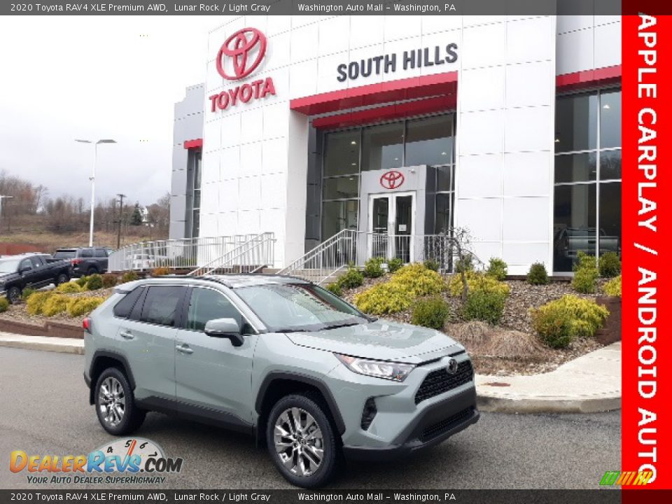 2020 Toyota RAV4 XLE Premium AWD Lunar Rock / Light Gray Photo #1