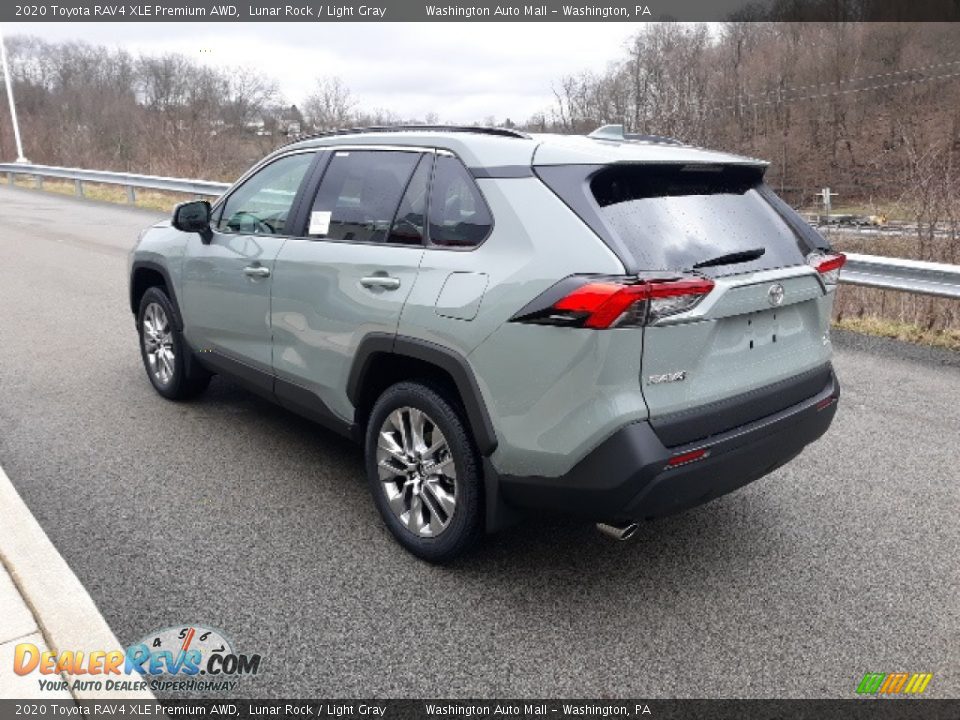 2020 Toyota RAV4 XLE Premium AWD Lunar Rock / Light Gray Photo #2