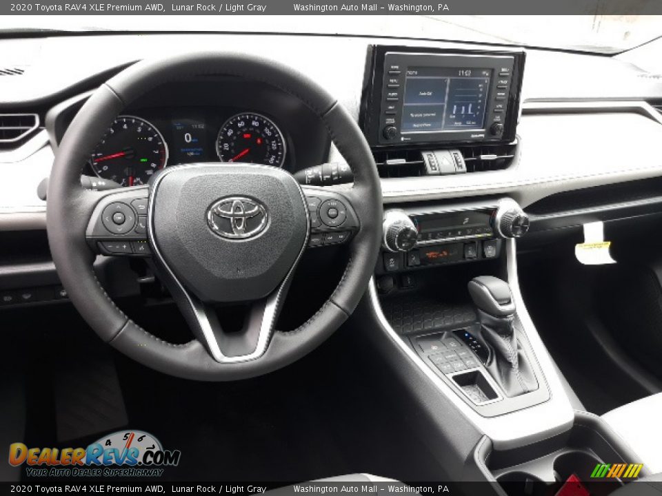 2020 Toyota RAV4 XLE Premium AWD Lunar Rock / Light Gray Photo #3