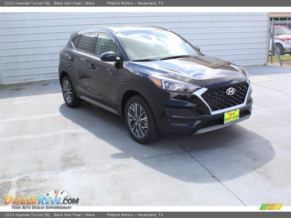 2020 Hyundai Tucson SEL Black Noir Pearl / Black Photo #2
