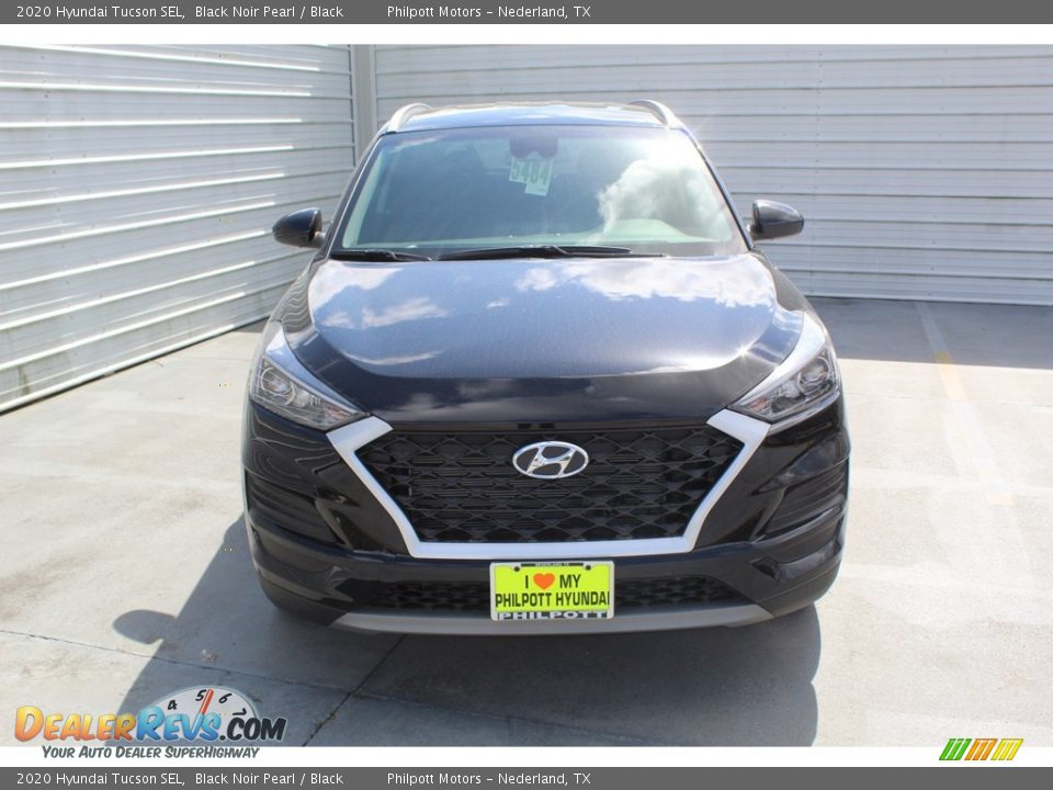 2020 Hyundai Tucson SEL Black Noir Pearl / Black Photo #3