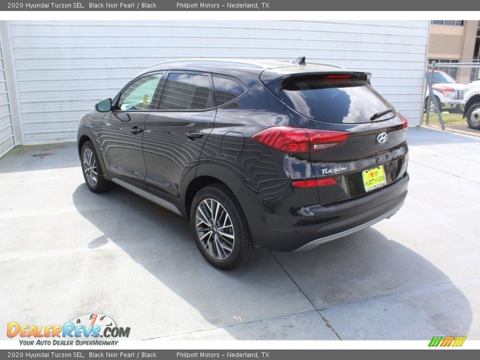 2020 Hyundai Tucson SEL Black Noir Pearl / Black Photo #5