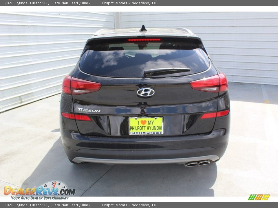 2020 Hyundai Tucson SEL Black Noir Pearl / Black Photo #6